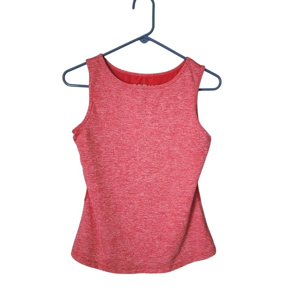 SHREDLY Cycling Tank‎ Mesh Back Athletic MTB Top Coral Size S